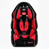 Дитяче автокрісло JOY універсальне з бустером, група 1/2/3 (9-36 кг). Black and red 69078