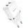 Сетевое зарядное устройство Hoco N4 Aspiring 2USB/2,4A, White (731005)