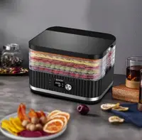 Сушилка для грибов, фруктов, овощей, еды 450 Вт Maltec черная