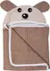 Полотенце детское с капюшоном и ушками Bubaba by FreeON PUPPY Brown 110х75 см