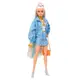 Кукла Barbie Экстра Блондинка с пучком на распущенных волосах 29 см (HHN08)