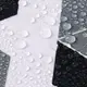 Шторка для ванной комнаты Bathlux 180 x 180 см люкс качество с водоотталкивающим покрытием, Белая в ромбики