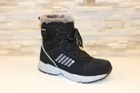Ботинки женские зимние черные код С768