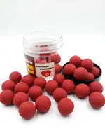 Розчинні насадкові бойли, бойли, що пилять, Полуниця (Strawberry) 20мм 100г