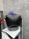 АКЦИЯ. Черный с красным – комплект 2в1 - фурн. золото - Lady Bags сумка + клатч – на молнии (2010)