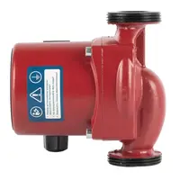 Насос циркуляційний 75Вт Hmax 4м Qmax 45л/хв Ø1½" 130мм бордо + гайки Ø1" WETRON (774213)