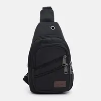 Чоловічий рюкзак через плече Monsen C1MY1872bl-black