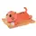 Мягкая игрушка-плед HB03 кошка 55 см + плед 150*115 см Оранжевый