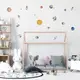 Детские стикеры Космос 30х40см, 4 листа 120х40см 1508219