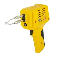 Паяльник імпульсний MASTERTOOL із трансформатором, 175 Вт/220–240 V/50 Hz 0–400°С, LED. Yellow and Black (44-0001)