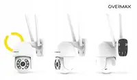 Вулична поворотна WiFi камера відеоспостереження Overmax Camspot 4.0 PTZ FULL HD / Камера спостереження на вулицю
