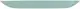 Тарелка обеденная Luminarc Diwali Light Turquoise P2611 25 см
