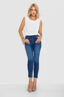 Джинси жіночі skinny, колір синій, 182R161