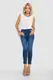 Джинсы женские skinny, цвет синий, 182R161