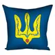 Подушка c принтом габардиновая Тризуб 50x50 (5P_22S001)