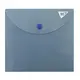 Папка-конверт на кнопке B6 YES Fusion blue 492329 15х14 см