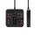 Мережевий фільтр BKL-666 1 QC3.0 + 1 PD20W + 5 USB, 100-250V, 10А, 4 розетки, чорний