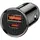 АЗУ Baseus Circular Plastic USB 3.0 + Type-C 30W, Black (CCALL-YS01)