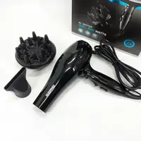 Професійний фен Gemei GM-103 2200Вт для сушіння укладання волосся режими швидкості, температури, сенсор
