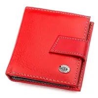 Кошелек женский ST Leather 18337 SB430 компактный кожаный Красный