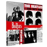 Картина на холсте The Beatles - A hard day`s night 50x50 см (H5050_TRL002)