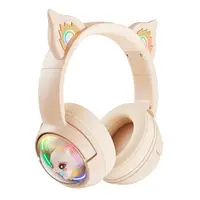 Наушники Onikuma Cat Ear Bluetooth Wireless Gaming Headset B5 |BT/AUX, Type-C, 55H, RGB|