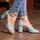 Женские босоножки Fashion Rafferty 2956 37 размер 24 см Голубой