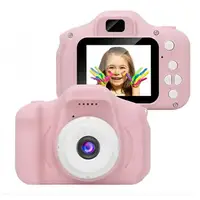Детский цифровой фотоаппарат Kids Camera GM14 с записью видео Розовый