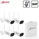 Комплект WiFi видеонаблюдения Anran AR610WiFi 4ch 3Mp с поворотными камерами