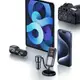 Адаптер автомобильный USAMS Digital Display Fast Car Charger US-CC213 C40 |3USB/2Type-C, 165W|