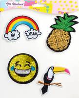 Набір термонаклейок YES Fashion peep Pineapple Smile 554334