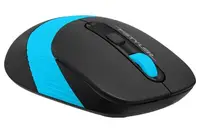 Миша комп'ютерна бездротова A4Tech Fstyler FG10 Black/Blue блакитна