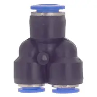 Соединение цанговое (Y-образное) Ø10×8мм SIGMA (7026551)