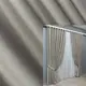 Комплект штор (2шт. 1,5х2,7м.) бархат однотонный. Цвет светло-серый. Код 1660ш 33-0512