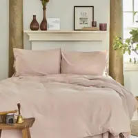 Постельное белье Karaca Home - 4 Element Hava Toprak blush пудра полуторный