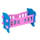 Игрушечная кроватка для кукол Technok Toys, простыня, подушка. Pink and blue (57291)
