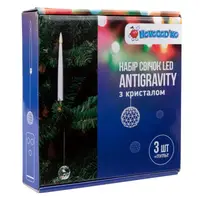Набор LED свечей с пультом Novogod'ko Antigravity 974445 32 см 3 шт