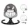 Шезлонг-качели 2в1 Kidwell LUXI Dark Melange/Black