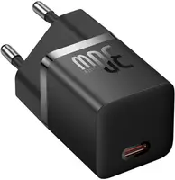 Мережевий зарядний пристрій Baseus GaN5 Fast Charger 1C 30W, Black (CCGN070401)