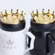 УЦЕНКА Набор кружек керамических 450 мл Queen&King с крышкой 2 штуки