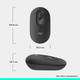 Мышь компьютерная безпроводная Logitech POP Mouse Graphite L910-007412 графитовая