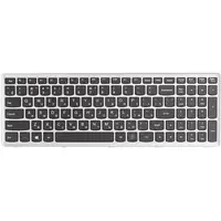 Клавиатура для ноутбука LENOVO Ideapad U510, Z710 черный, черный фрейм