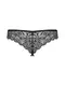 Contica стринги открытые черные Obsessive S/M