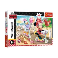 Детские пазлы Disney "Минни с самокатом на пляже" Trefl 13262 200 элементов