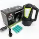 Фонарь кемпинг переносной T100A-10W+2COB с боковыми LED white/red/blue, Аккумуляторная лампа для кемпинга