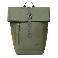 Рюкзак міський Rivacase 7826 Olive Green 17 л оливковий із зеленим