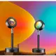 Проекционный светильник Sunset Lamp USB с эффектом заката, рассвета Q07