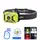 Фонарь налобный 2323-P50+SMD+COB (white/red)