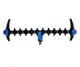 Гребінка Flagman Rotating Side Quiver Rest / 11 секцій / 24х8.5х3см / (FLN007)