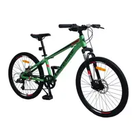 Велосипед подростковый 2-х колёсный 24" A212408 RL7T LIKE2BIKE Nitro, зелёный матовый